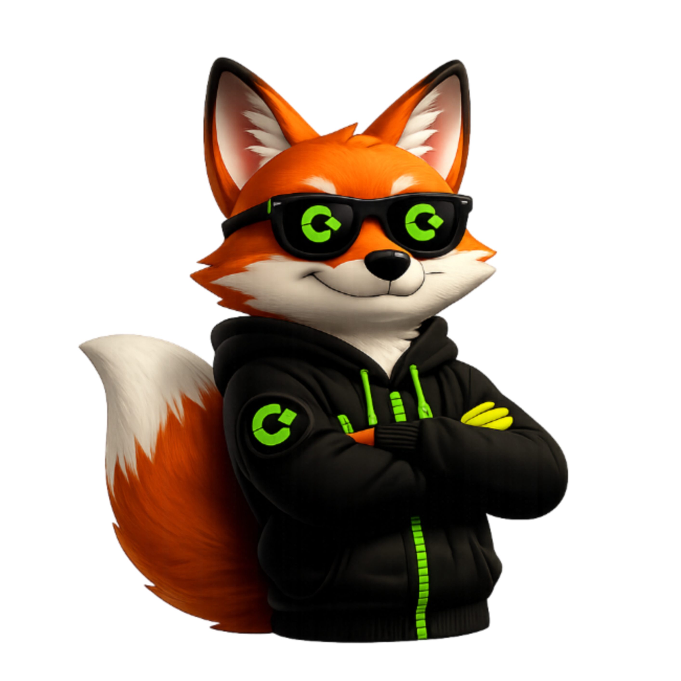 CreatorChain Fox Mascot